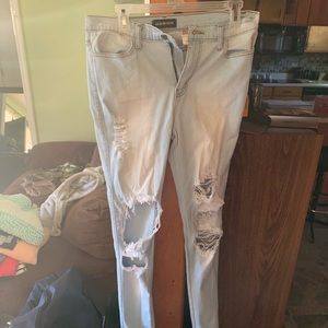fashion nova distressed jeans